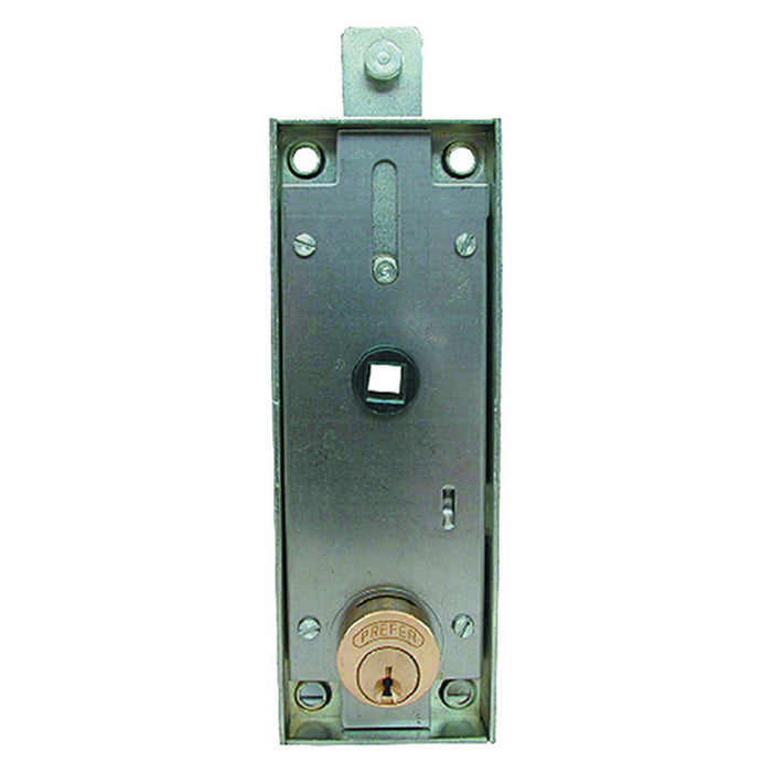 serratura per porta basculante art. b551 cilindro tondo cod:ferx.332020nlm