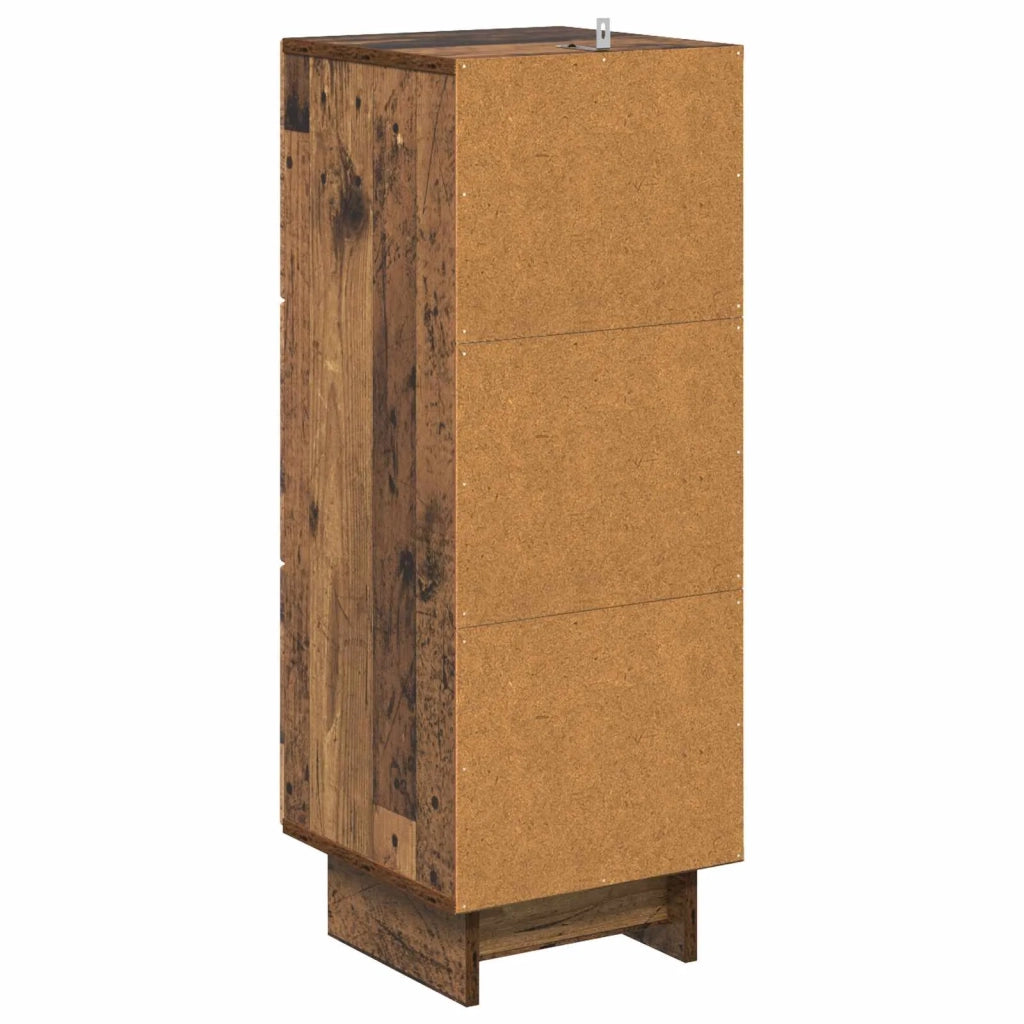 Mobile con Cassetti Legno antico 33 x 34,5 x 90 cm 893933
