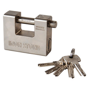 1pz lucchetto monoblocco mm 94 cod:ferx.302429nlm