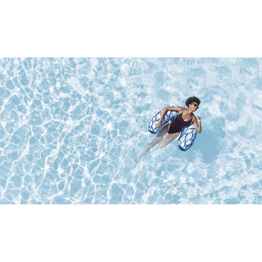 Trade Shop - Sdraio Poltrona Gonfiabile Galleggiante Summer Sway In Rete Da Piscina Mare Lago 43922 -