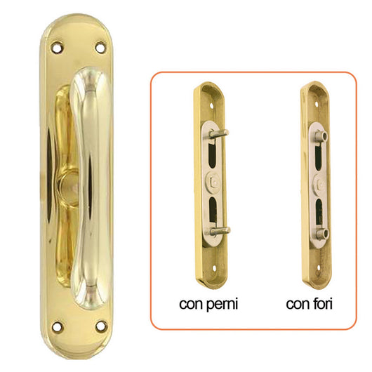 cremonese 'goccia' con fori - cromo satinato cod:ferx.3020072nlm