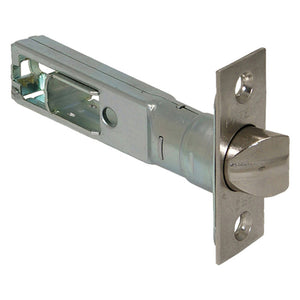 scrocco tubolare per serratura premi/apri 'nova' e 60 mm - frontale ottone nichel. cod:ferx.3020170nlm