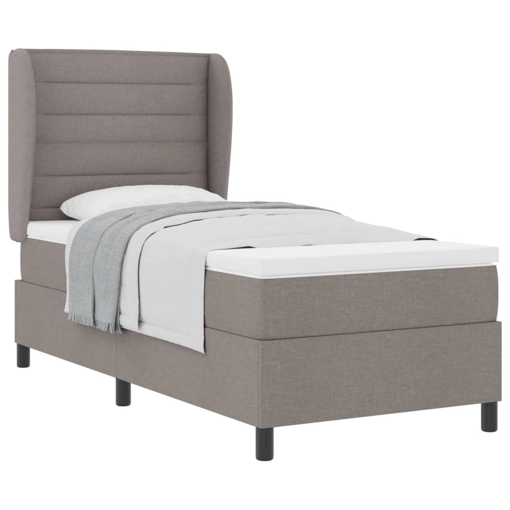 Letto a molle con materasso Talpa 90 x 200 cm Tessuto 3340484
