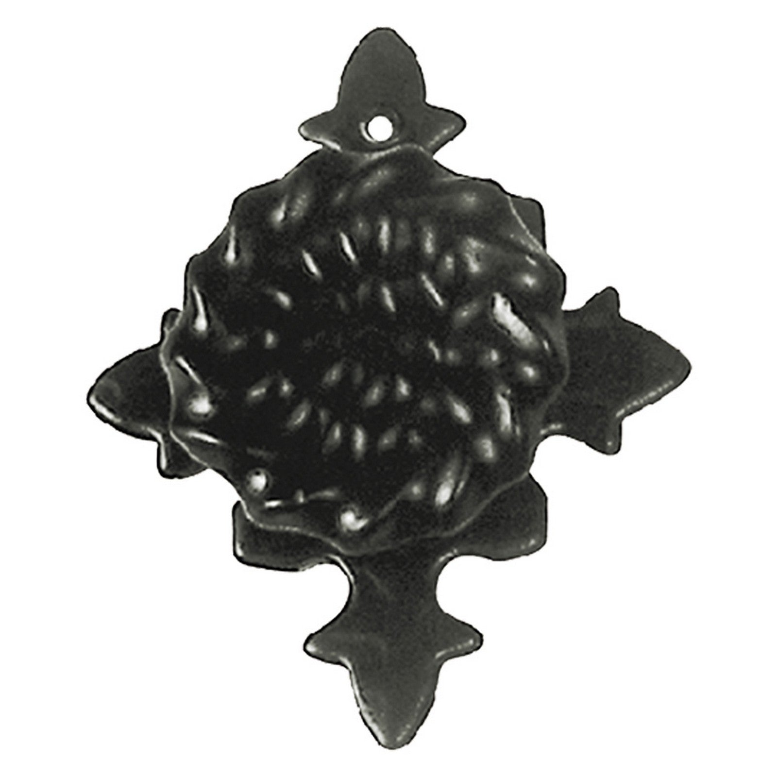 pomolo con piastra mm 25 cod:ferx.304828nlm