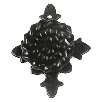 pomolo con piastra mm 25 cod:ferx.304828nlm