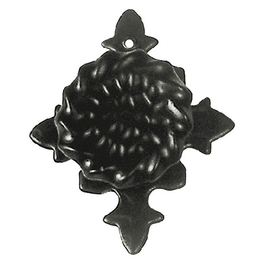 pomolo con piastra mm 25 cod:ferx.304828nlm