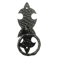 maniglia ad anello con piastra mm 45 codice 304834 cod:ferx.304834nlm