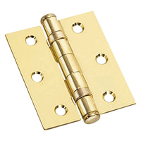 cerniera con cuscinetti ottonata mm  75 x  75 - sp.2 cod:ferx.3057502nlm