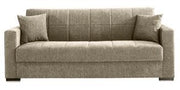 DIVANO DIVANOLETTO PRONTOLETTO NORA CM. 210x80x90H COLORE BEIGE