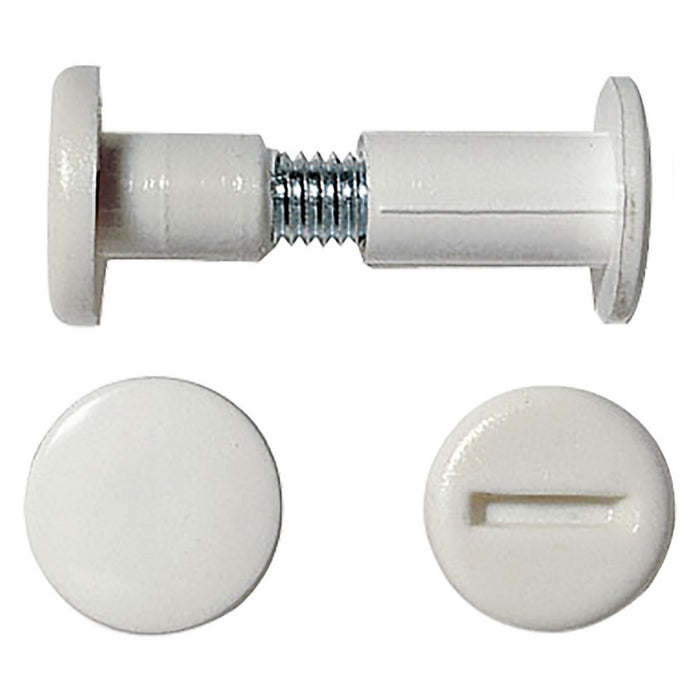 giunzione per mobili mm 48ã·58 - colore bianco cod:ferx.3083812nlm