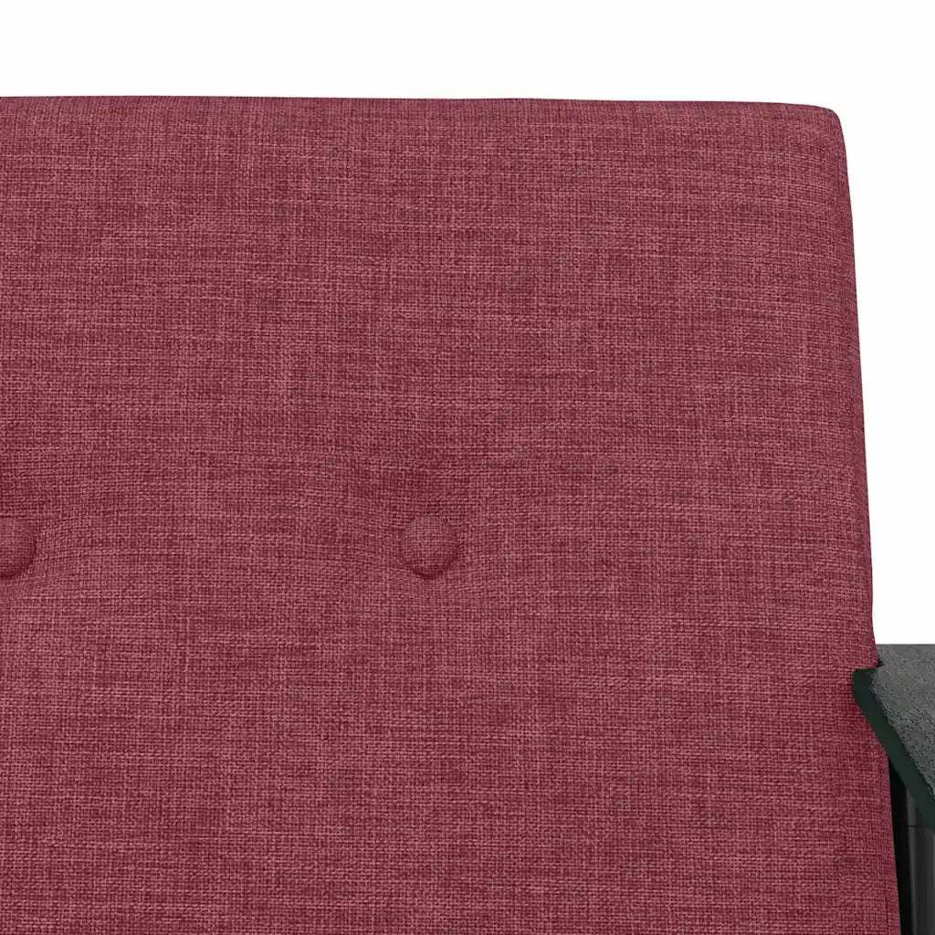 Divano Sedia-Poltrona Rosso Vino Tessuto 111842