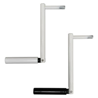 manovella per argano a fune lunghezza esagono 30 mm - nera cod:ferx.3088932nlm