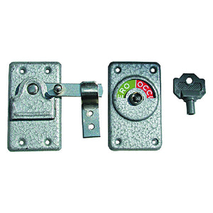 catenaccio 'libero/occupato' in acciaio verniciato cod:ferx.307150nlm