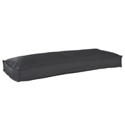 Cuscino per Pallet per Panca Nero 100x40x8 cm Tessuto Oxford