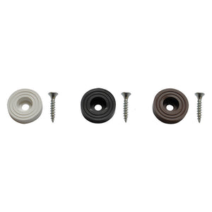 sottosedia con vite ã¸ 23 marrone - stecca da pz 8 cod:ferx.310072nlm