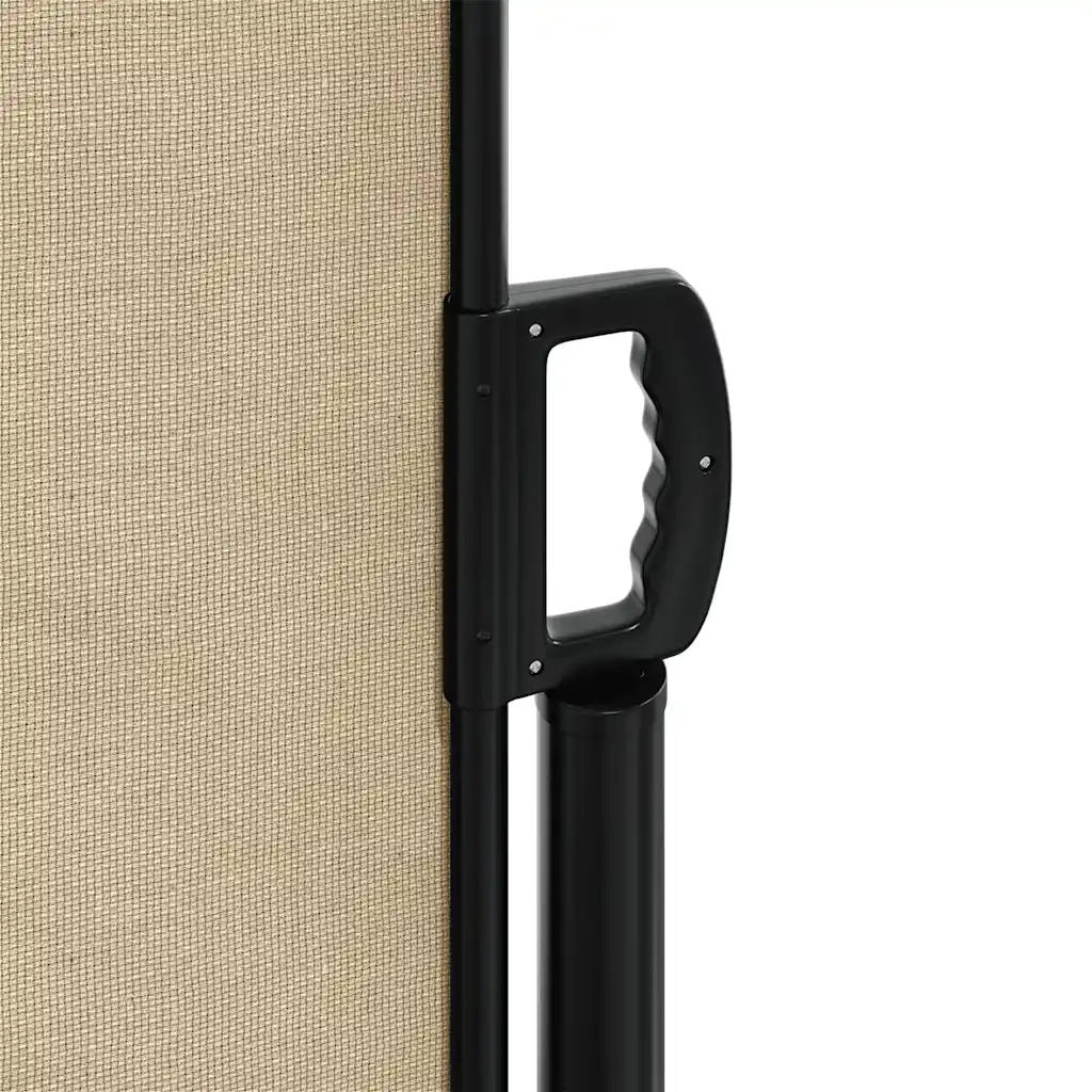 Tenda da Sole Laterale Retrattile Beige 117x300 cm