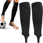 Calze da calcio per bambini e ragazzi adulti in nero, calze da calcio per bambini e ragazzi