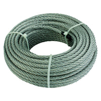 fune acciaio inox '316' mm 3 x rt. 25 mt cod:ferx.310764nlm