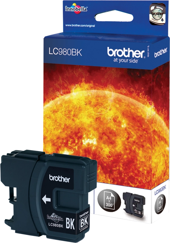 Brother LC980BK cartuccia d'inchiostro 1 pz Originale Nero