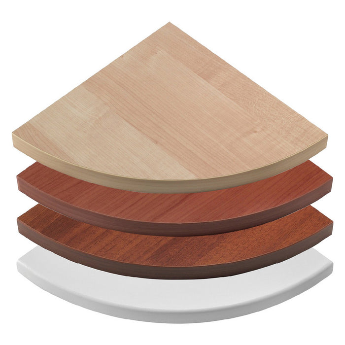 mensola in truciolare ad angolo 'ecopan angolo' 50 x 50 x 1,8 - bianca cod:ferx.3122390nlm