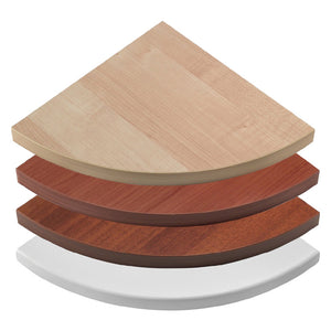 mensola in truciolare ad angolo 'ecopan angolo' 35 x 35 x 1,8 - bianca cod:ferx.3122382nlm