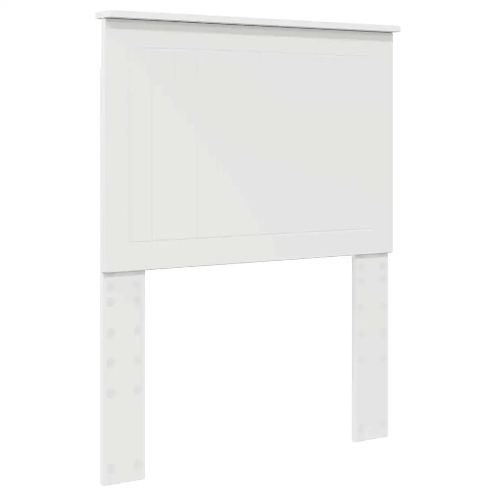 Testiera-Testata-Testiera Decorativa Bianco 75 cm Legno multistrato 744105