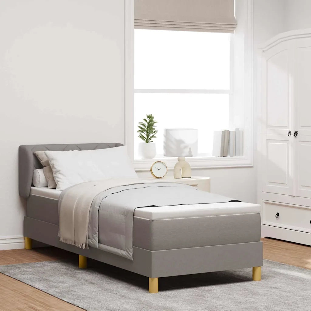 Letto a molle con materasso Talpa 80 x 200 cm Tessuto 3340245