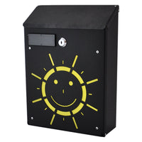 cassetta postale 'sole' cm 21 x 8 x h 30 cod:ferx.3131118nlm