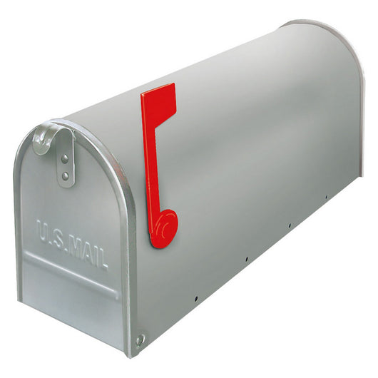 cassetta postale porta rivista serie 'topolino' verniciata argento cod:ferx.3131170nlm