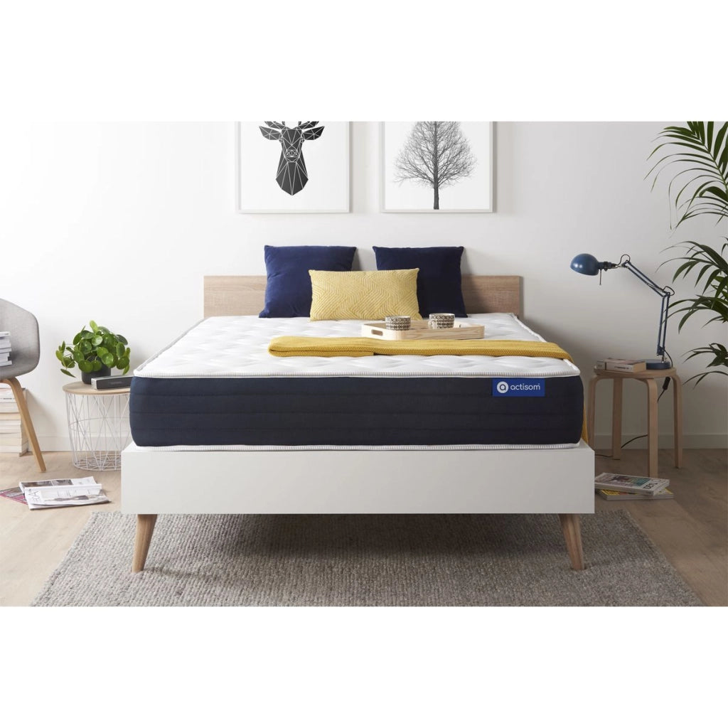 Materasso matrimoniale Actilatex sleep 200x200cm - Spessore : 22cm - Lattice e memory foam - Bilanciato