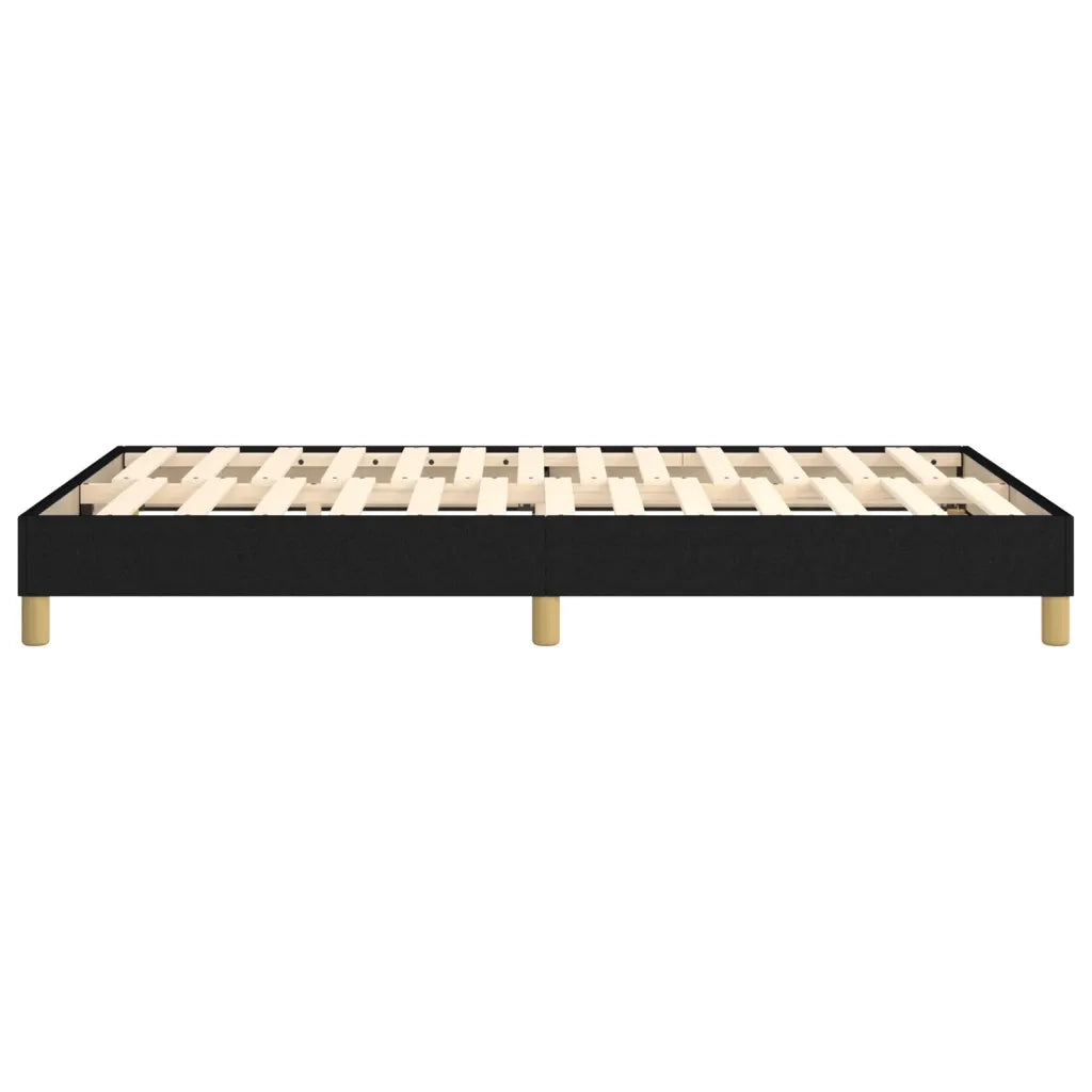 Giroletto senza Materasso Nero 120x200 cm Tessuto