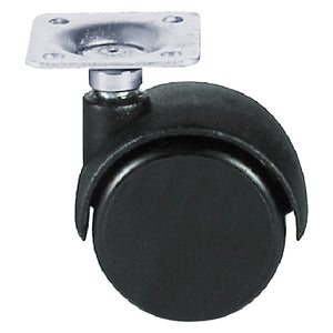 ruota per mobili doppia ã¸ 50 pz 4 - piastra mm 36 x 36 cod:ferx.314872nlm