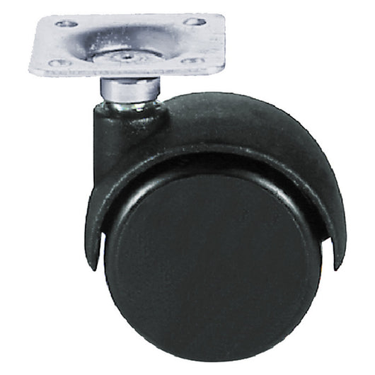 ruota per mobili doppia ã¸ 50 pz 4 - piastra mm 36 x 36 cod:ferx.314872nlm