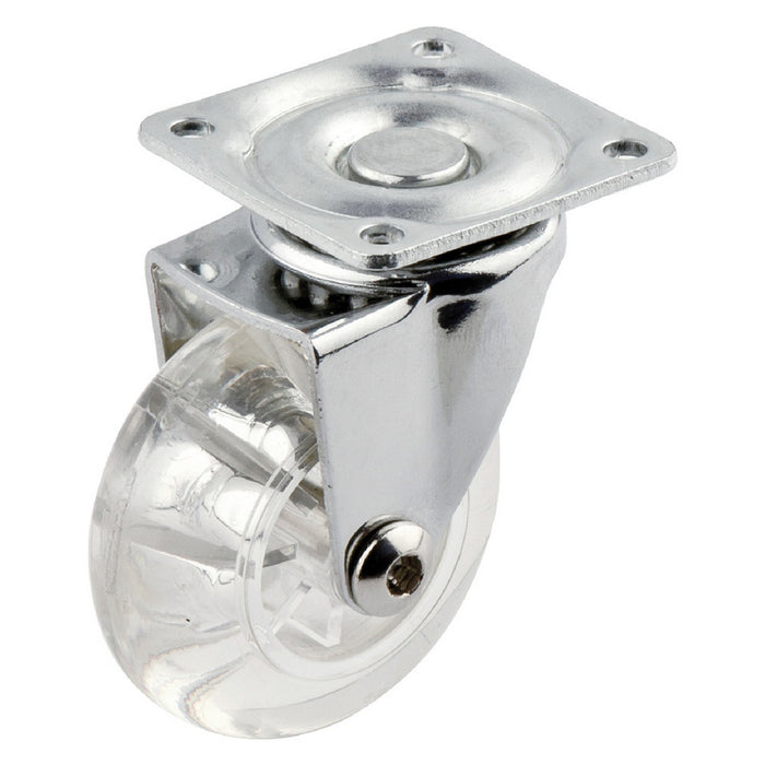 ruota per mobili trasparente ã¸ 50 cod:ferx.3148910nlm