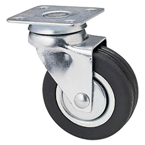 ruota per mobili art.160 ø 50 piastra mm 40 x 40 cod:ferx.3145502nlm