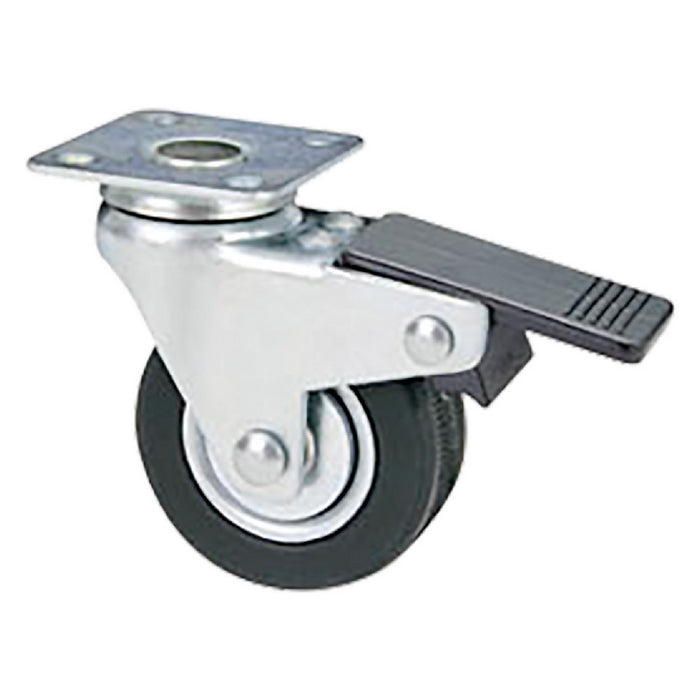 ruota per mobili art.160bis ø 50 piastra mm 40 x 40 cod:ferx.3145512nlm