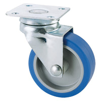 ruota per mobili art. 221 ø 60 - piastra mm 60 x 60 cod:ferx.3147806nlm