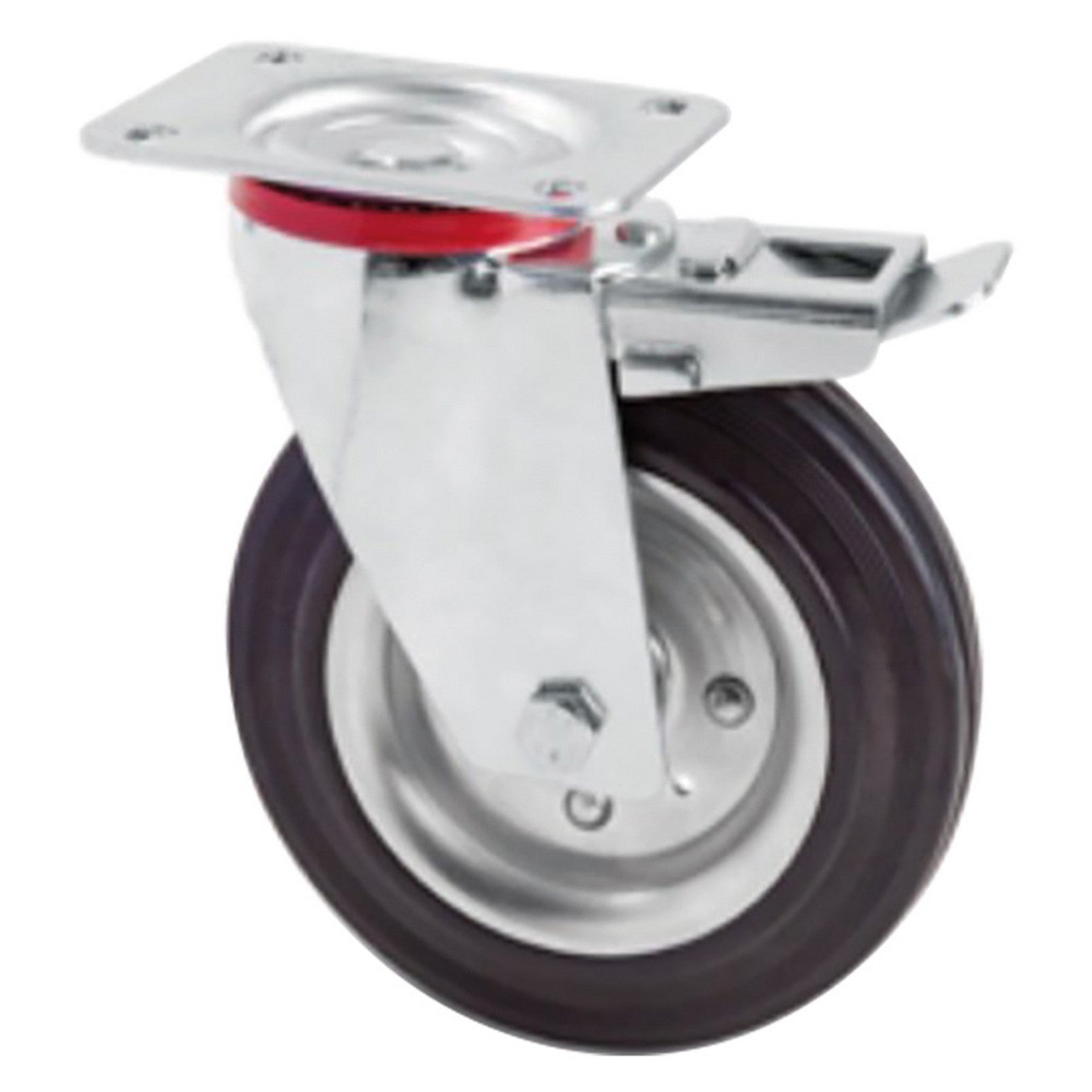 ruota per carrelli art. 103 ø mm 200 x 50 port. kg 205 cod:ferx.314678nlm