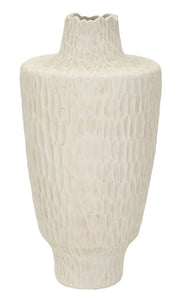 Vaso Shade Ø29,5x57 cm in Mgo Crema