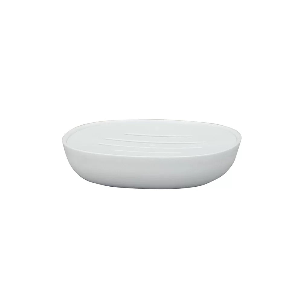 Porta sapone bianco - serie kubik