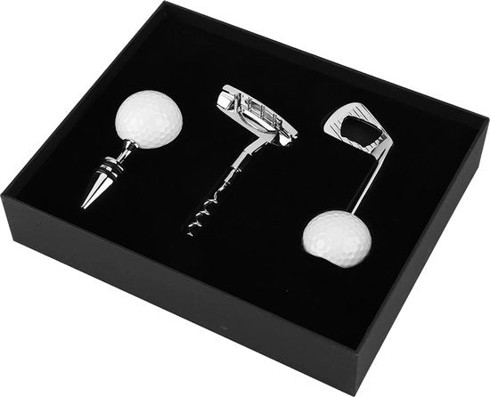 Set di Apri Bottiglie a Forma di Onda con Apri Viti e Stopper per Bar, Club, Matrimoni e Celebrazioni in Casa, Kit di Strumenti da Cucina
