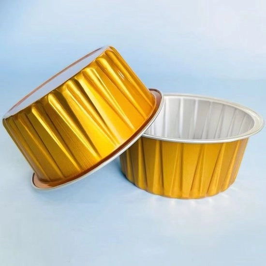 125 pezzi di muffiniere con coperchi, cupcake con coperchi, ramekin da dessert, teglie per muffin, teglie per cupcake