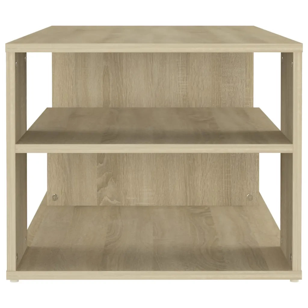 Tavolino da Salotto-Tavolino da soggiorno-Tavolo Rovere Sonoma 100x50x40cm Legno Multistrato 691925