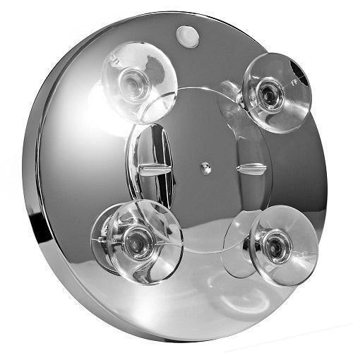 Macom Specchio luce led ingrandente 7x con ventose