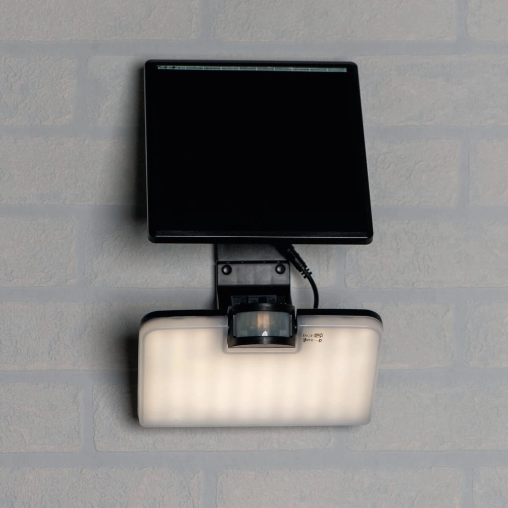 Faro LED solare 8W da esterno con sensore IP54 Kanlux 36605
