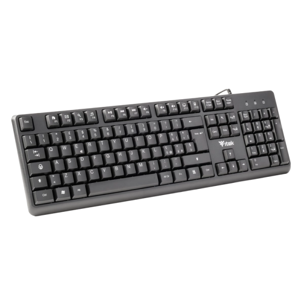 ITEK TASTIERA DGT C01  USB  105 TASTI , CAVO 1.5M