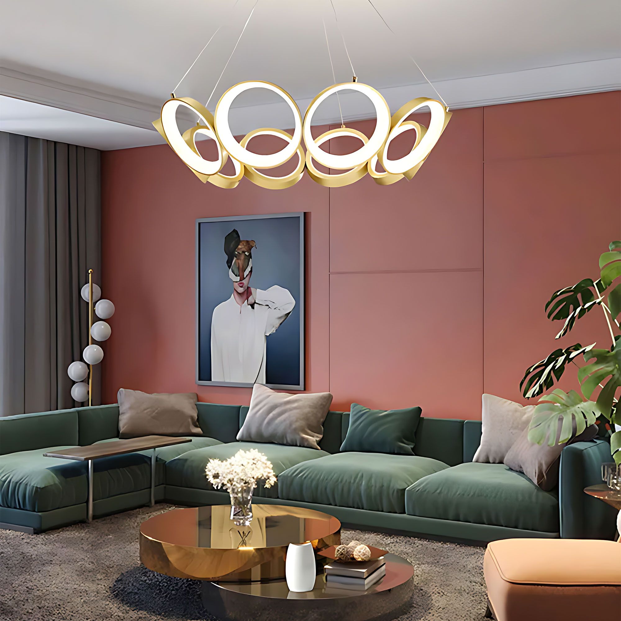 Lampada Led App1800-cp Brush Gold