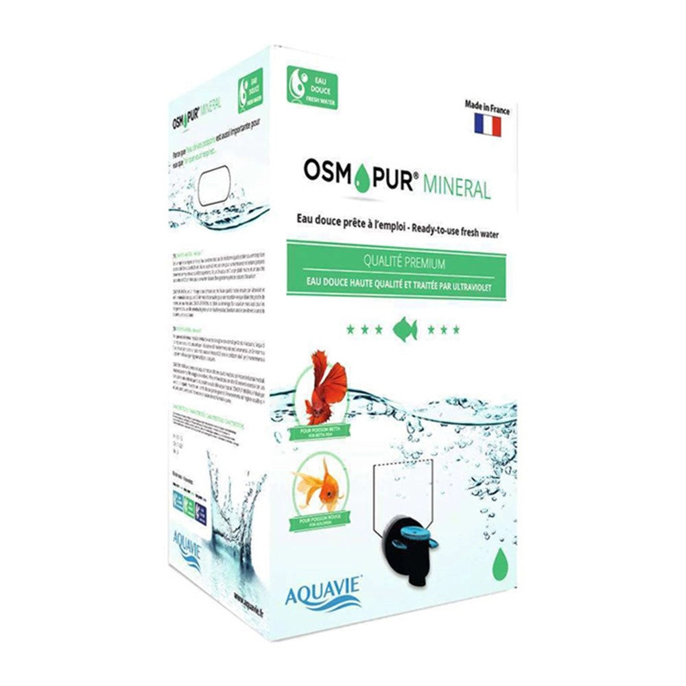 Aquavie OsmoPur Mineral - acqua dolce mineralizzata pronta all' uso Formato: 10 L