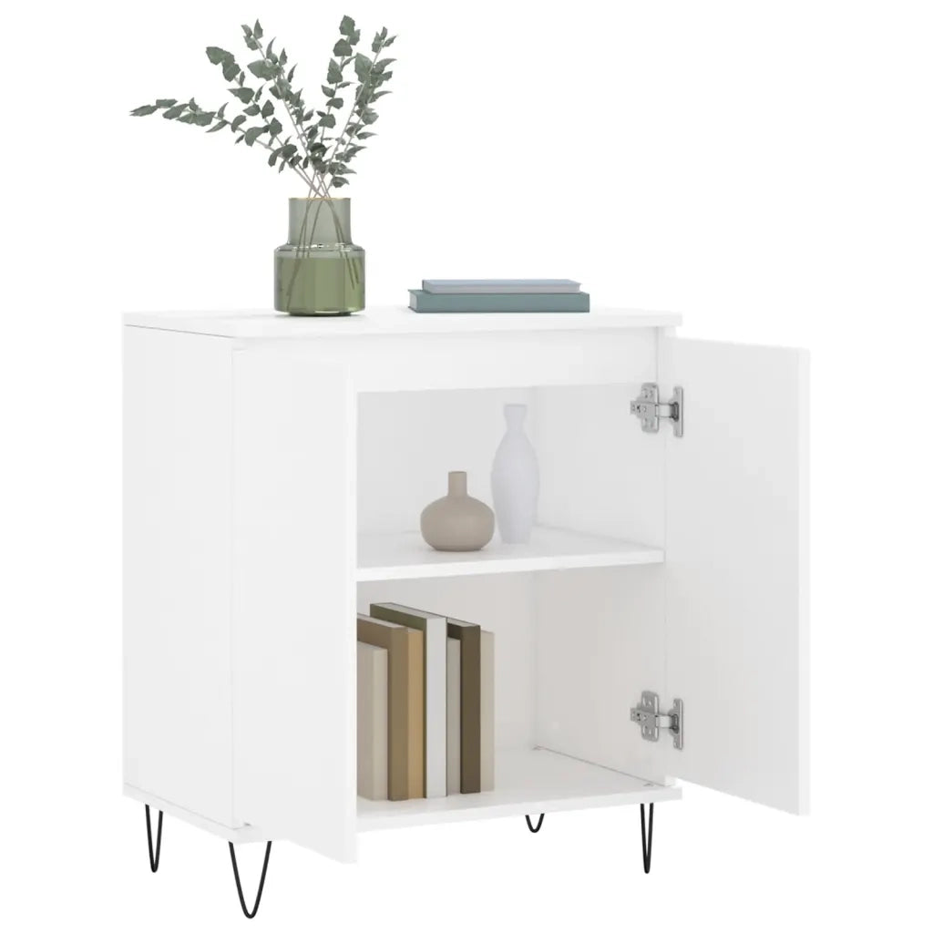 Credenza Bianca 60x35x70 cm in Legno Multistrato 827156
