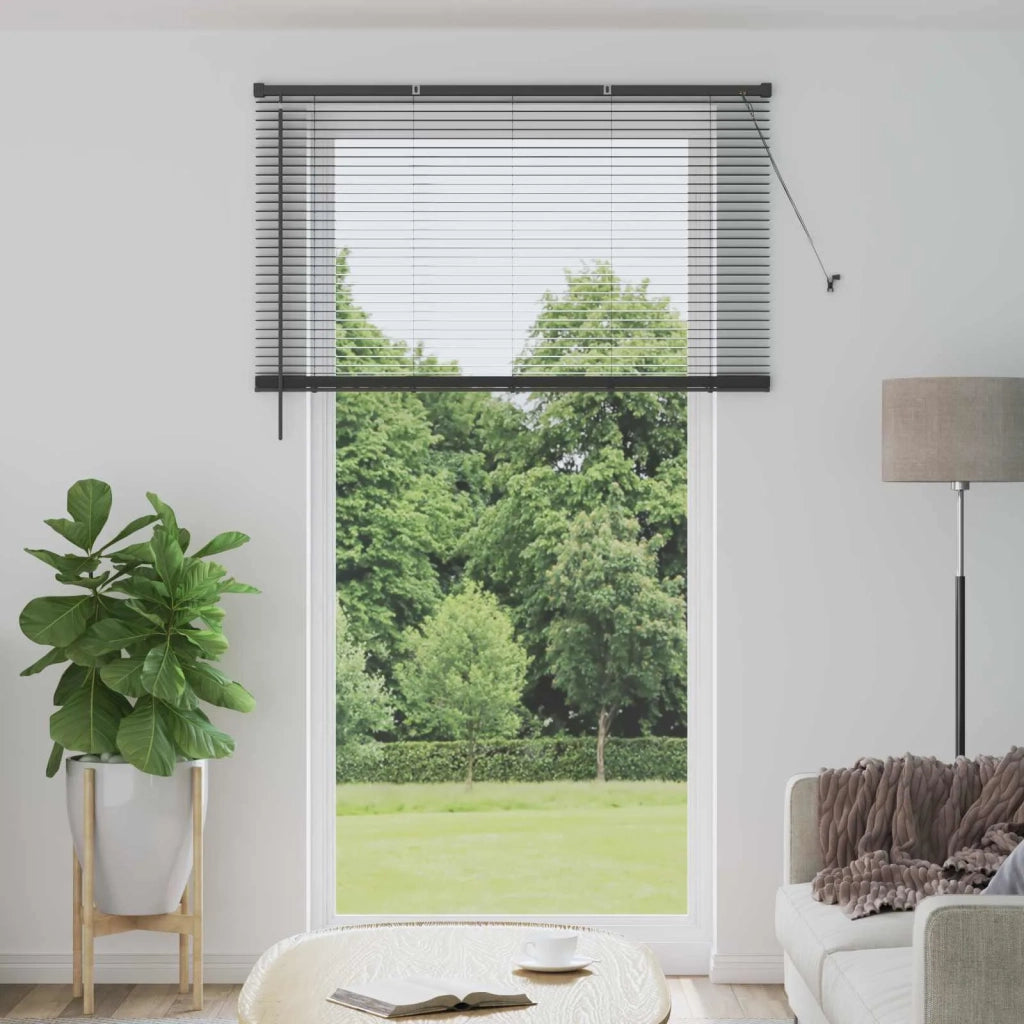 Tenda Veneziana Grigio Argento 213 x 150 cm 25 mm PVC
